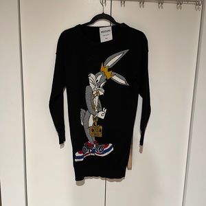 Moschino couture bugs bunny sweater